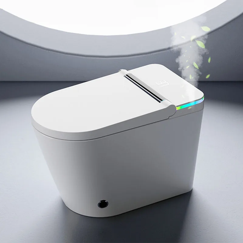 Automatic Flush Light Sensor Remote Control Heated Inodoros Intelligent Smart Toilet With Warm Seat Water Tank Monoblock Toilet
