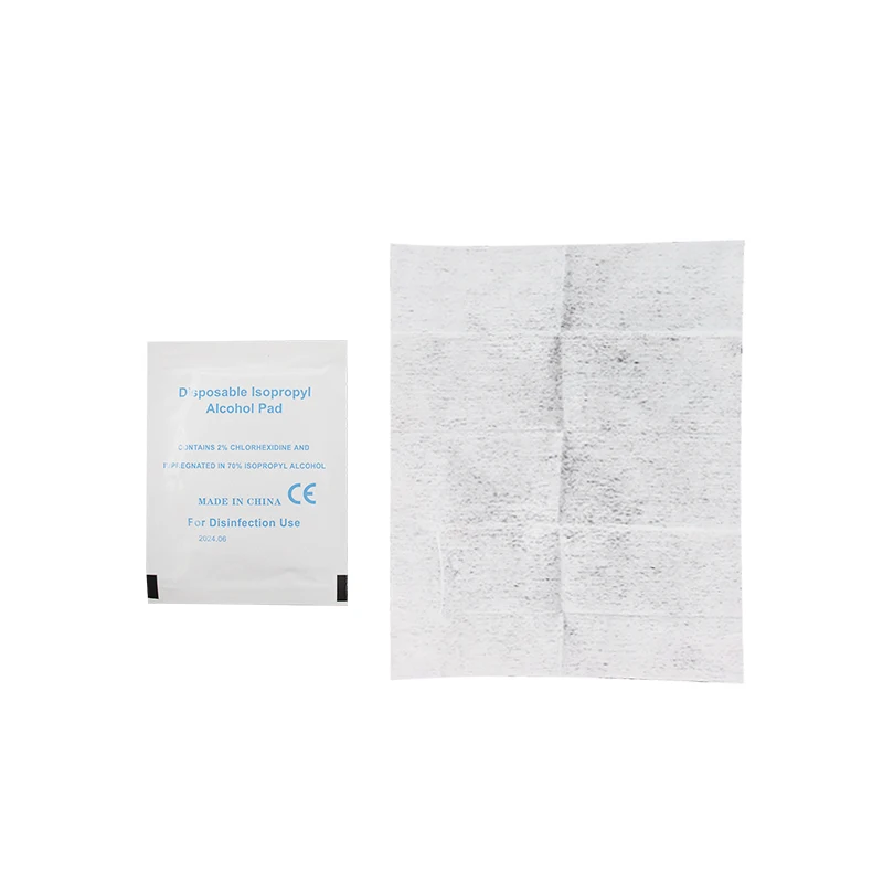 CE Marked Custom Logo Surgical Chlorhexidine Prep Alcohols Pads for Disinfection Use