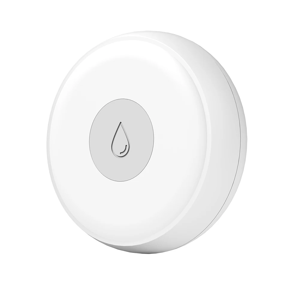 HIMOJO  Zigbee Water Leak Sensor,Tuya Smart Water Leakage Alarm Detector,APP Notification Alerts Overflow Security Alarm System