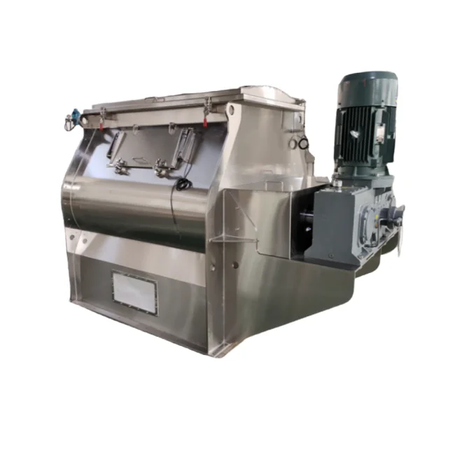 Cheap Factory clay double shaft paddle mixer double paddle powder mixer with Best Prices
