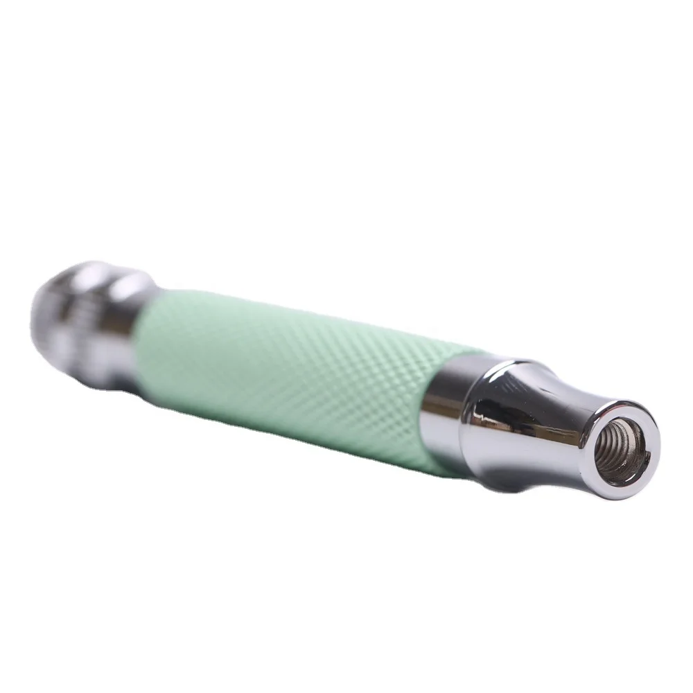 
Yaqi high quality mens classic shave custom brass safety razor handle parts 