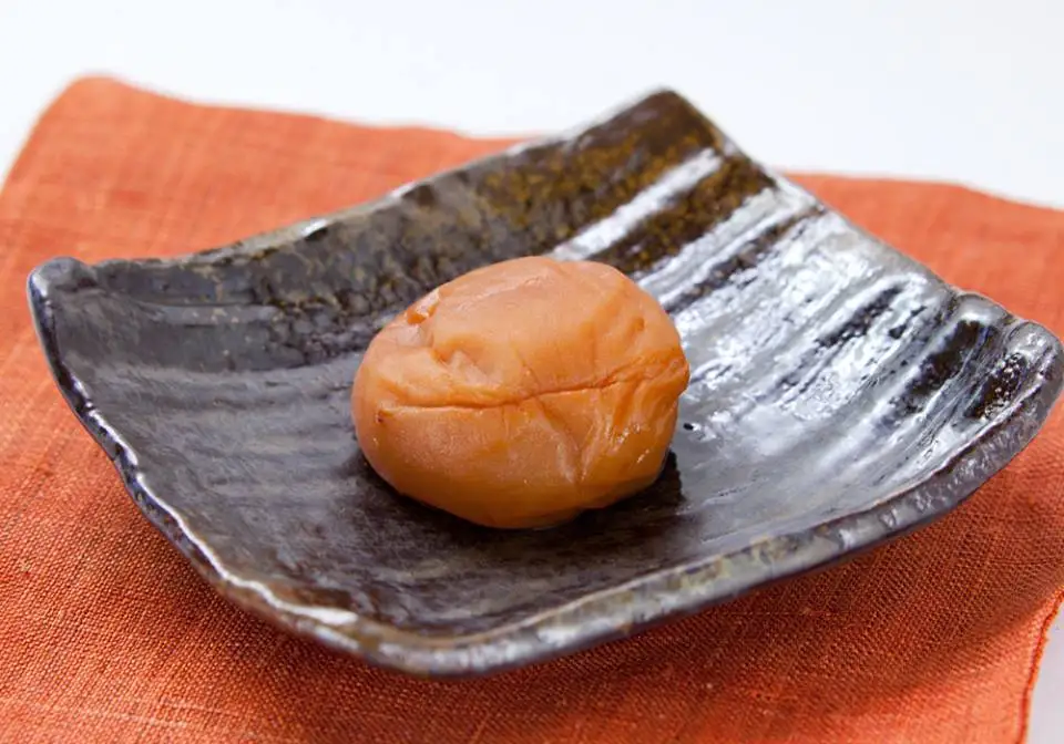 Plum relieves tension and fatigue Japanese pickles drying fruit