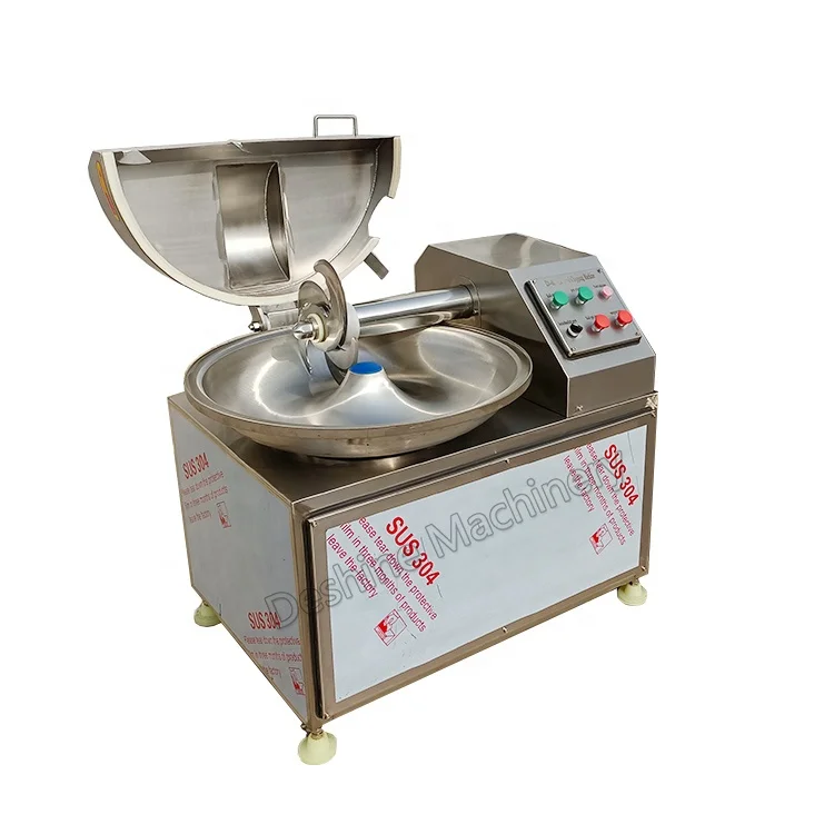 Meat Mixer emulsifier Automatic emulsify bowl cutter chopper meat cutting machine