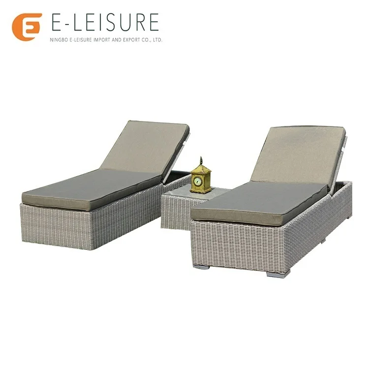 
Outdoor leisure furniture hammock swing chair Beach chairs sun lounge rattan set 