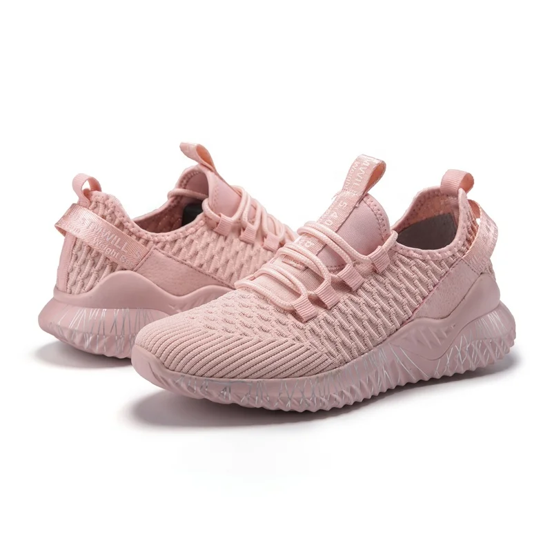 Стильные модные вязаные женские кроссовки Yezzy для бега, повседневная спортивная обувь для женщин