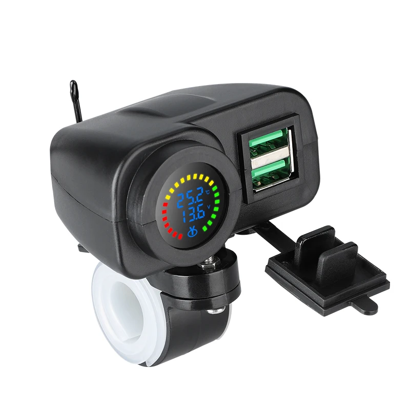 Заводская поставка OEM 12 В 24 36 Вт ручка бар водонепроницаемый оптом Qc30 Usb зарядное устройство мото аксессуары