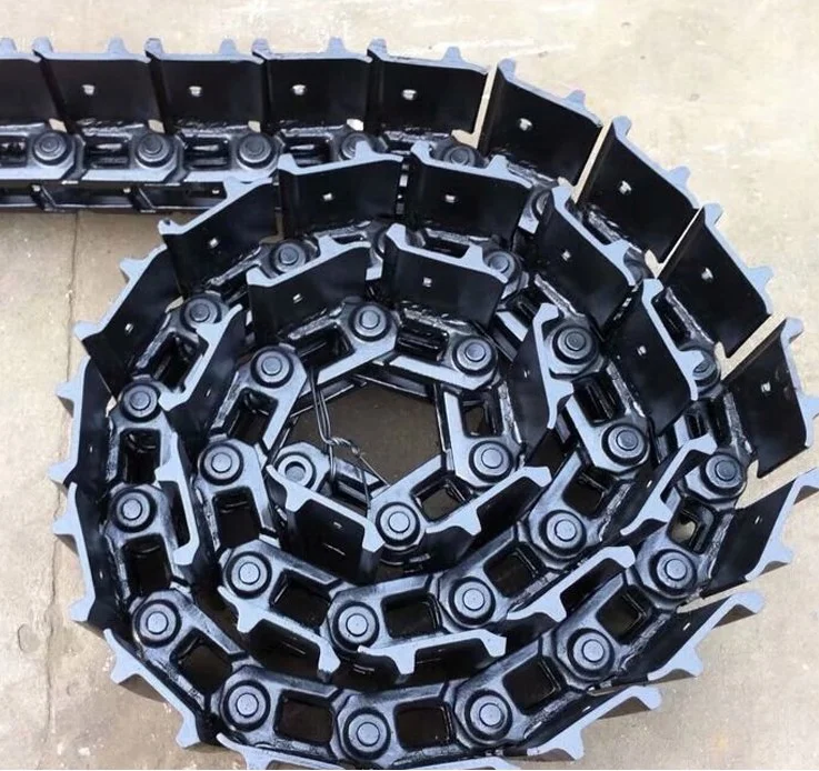 Steel Track Shoe bulldozer excavator track pad shoes mini track link with steel pads group