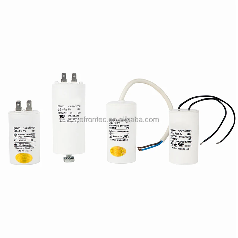 Electrolytic Capacitor for Refrigerator Parts Air Capacitor Conditioning Motor and Fan Starting Battery Capacitor