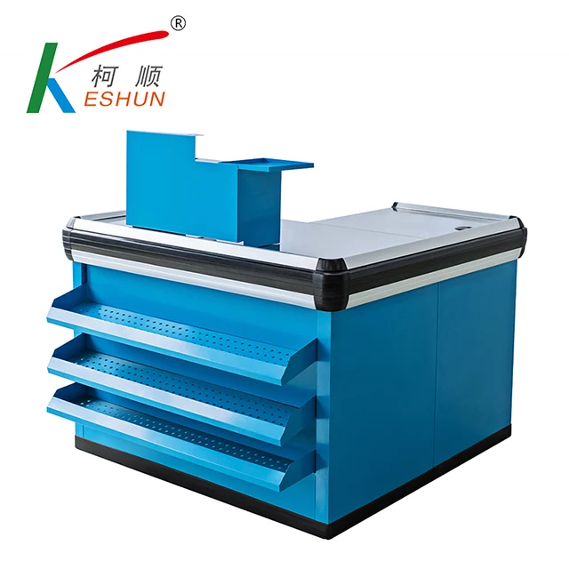 supermarket stainless steel gum rack fast cash checkout counters table