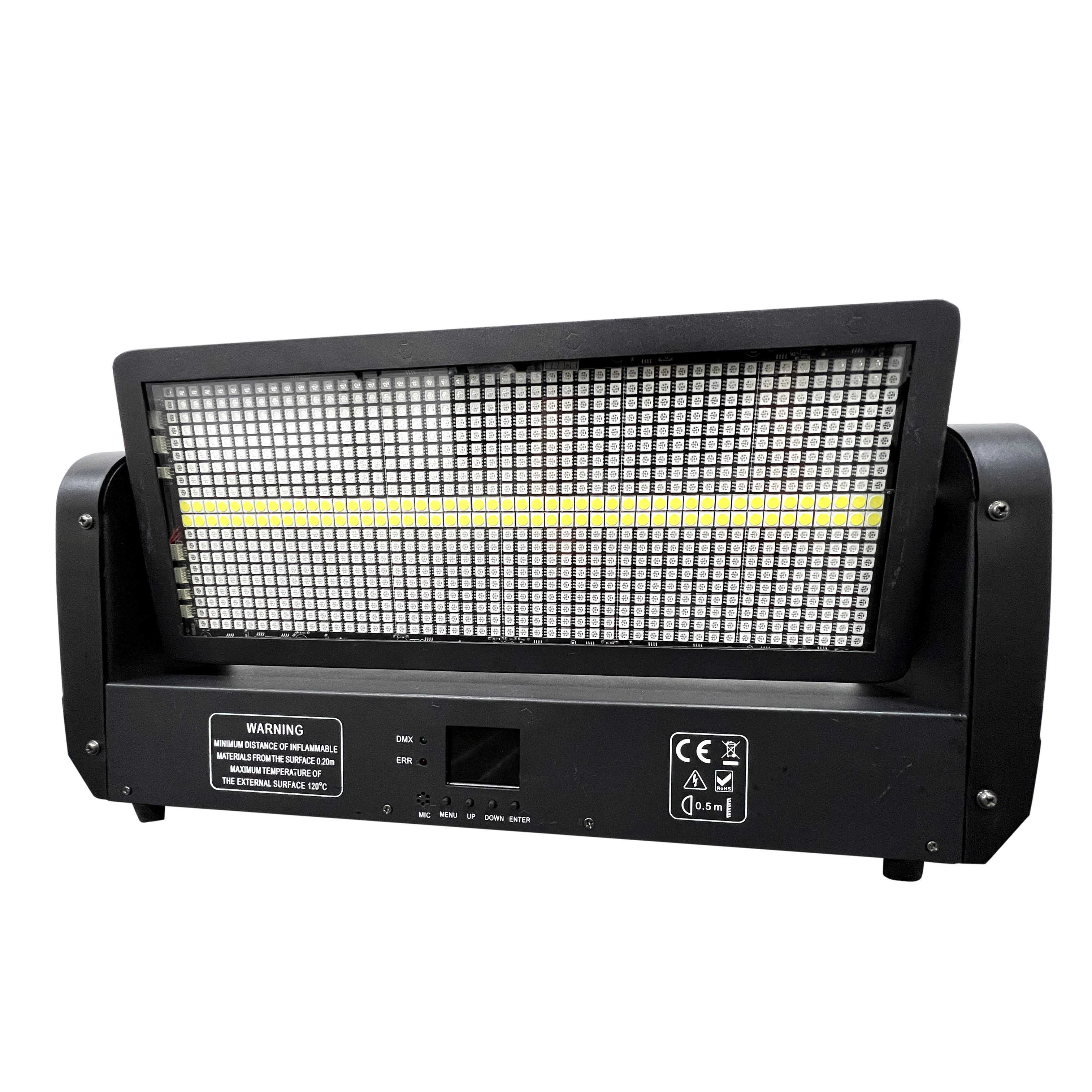 LED 12+12 Moving head strobe Light DMX512 RDM horse racing dyeing flashing Effect 3in1 For DJ Disco Bar Music Party Stage Light