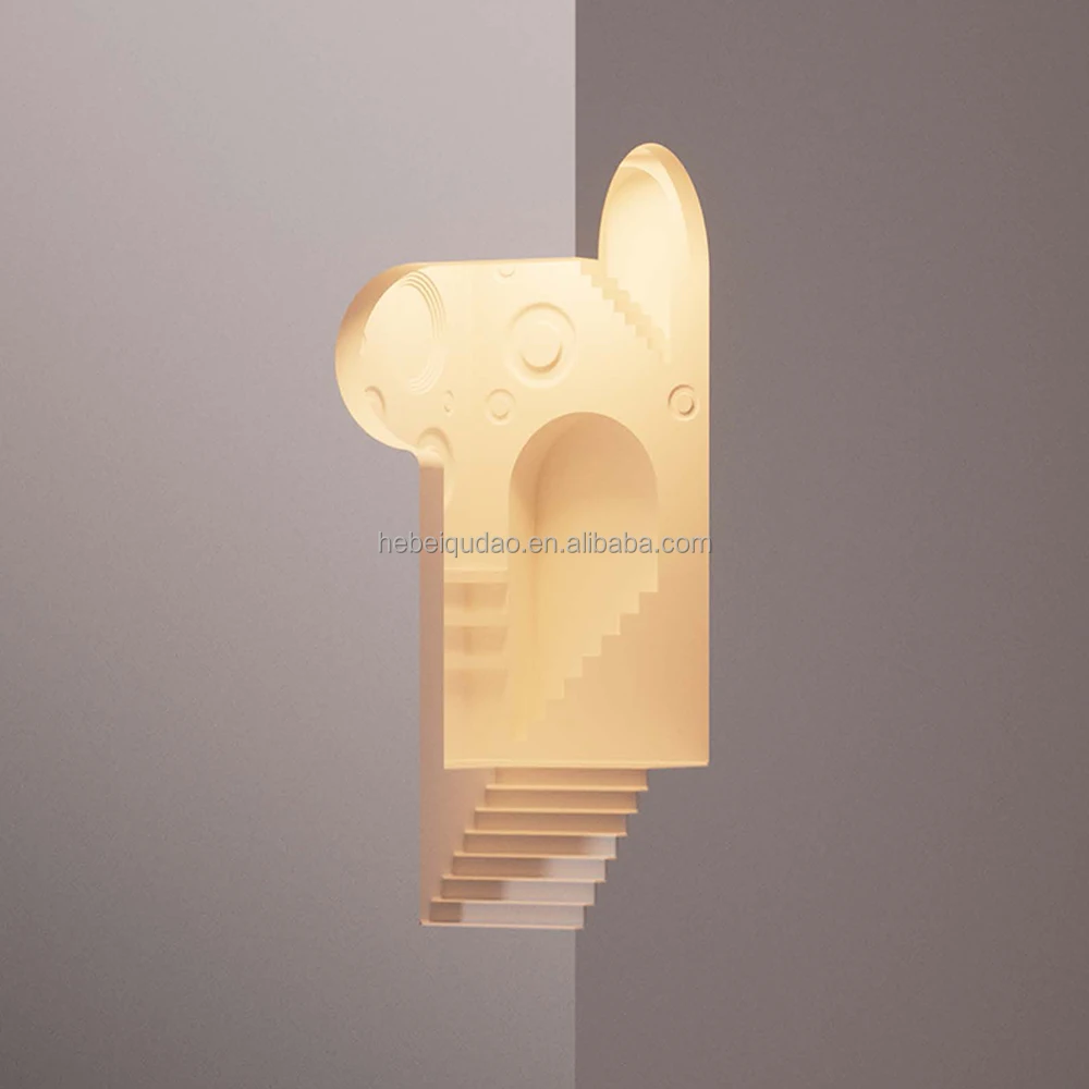 Unique Design of New Wall Lamp White Plaster Led Wall Lamp High Quality European Popular Wall Lamps Luxury