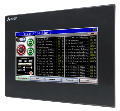  Разъем питания постоянного тока с сенсорным экраном GS2107-WTBD 7 дюймов Mitsubishi HMI хорошей