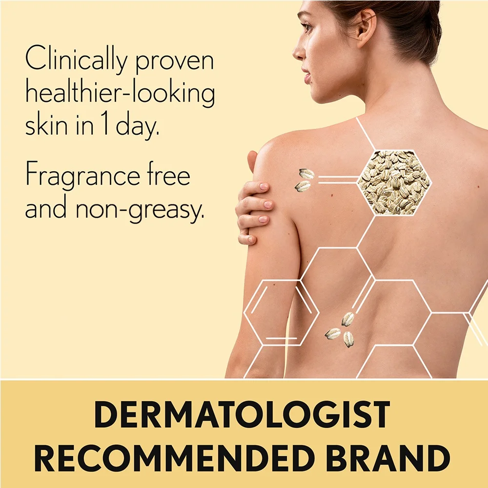 OLEHANA 24-hour protection against dry skin ACTIVE NATURALS Colloidal Oatmeal Moisturizing Body Lotion aveeo