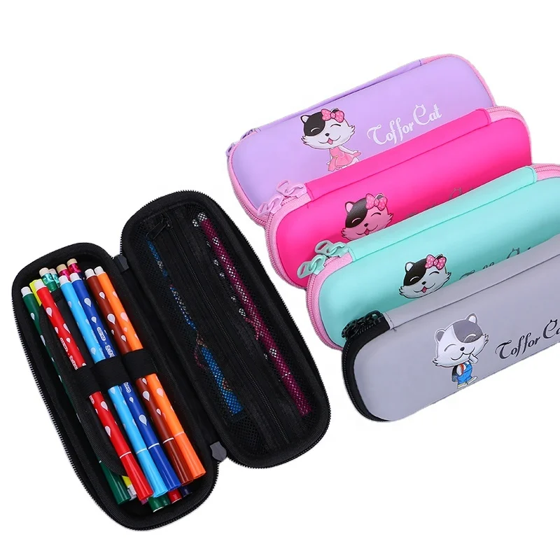 Large capacity beautiful Pencil case Stationery box for kids Pencil case Custom, various models LOGO