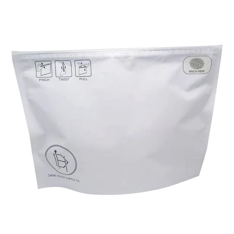 28 грамм 56 грамм 448 грамм по индивидуальному заказу переработанный пластиковый биоразлагаемый пакет из майлара с застежкой-молнией