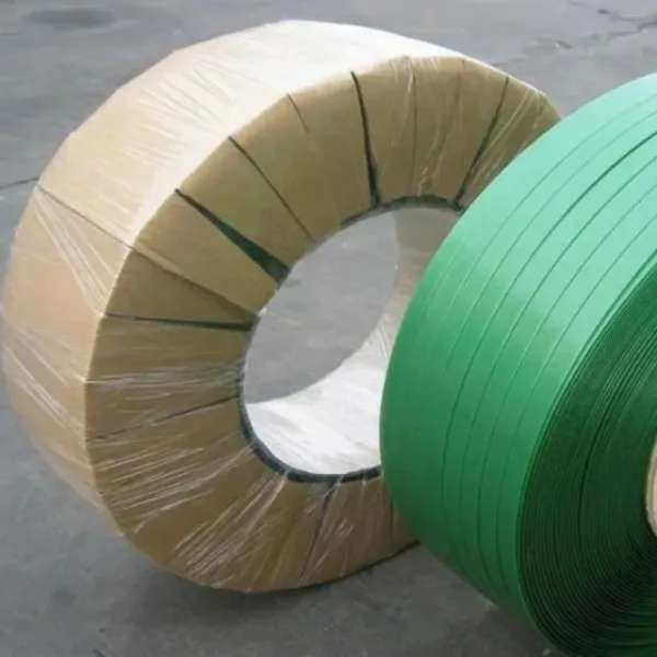 packaging Plastic Pet Strap Polyester pet band strap green tape 19mm 16mm