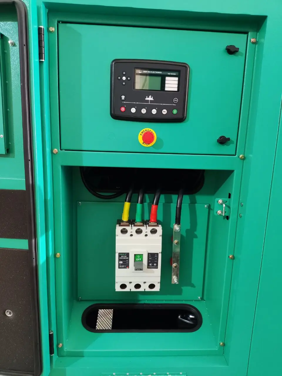 100 kVA diesel generator 3 PH 50HZ 60HZ powerfull  electric genset silent type soundproof canopy in Ecuador market