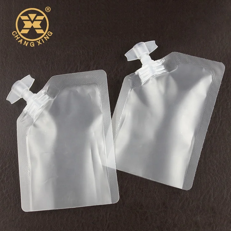 2ml/5ml/10ml Lotion Sample Packaging Pouch With Nozzle For Liquid Foundation Mylar Bags Facial Cream Packaging 5mm Spout Sachet