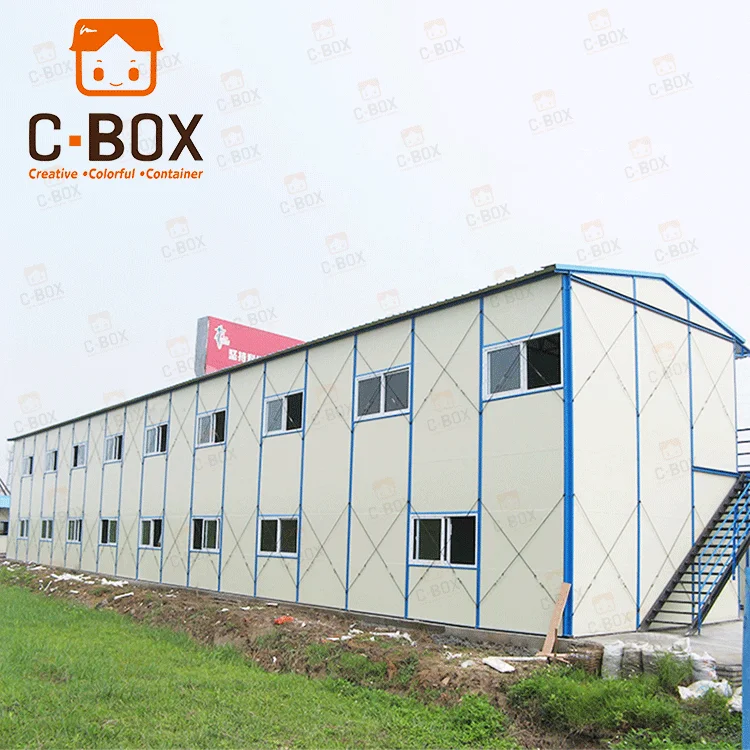 
Easy Install Light Steel Structure K Type House High Quality China Prefab House For Labor Camp Accommodation Houses 