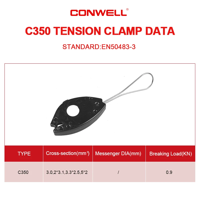 Кабельный зажим FTTH кабельный удлинитель крепление рыбы для кабельного провода