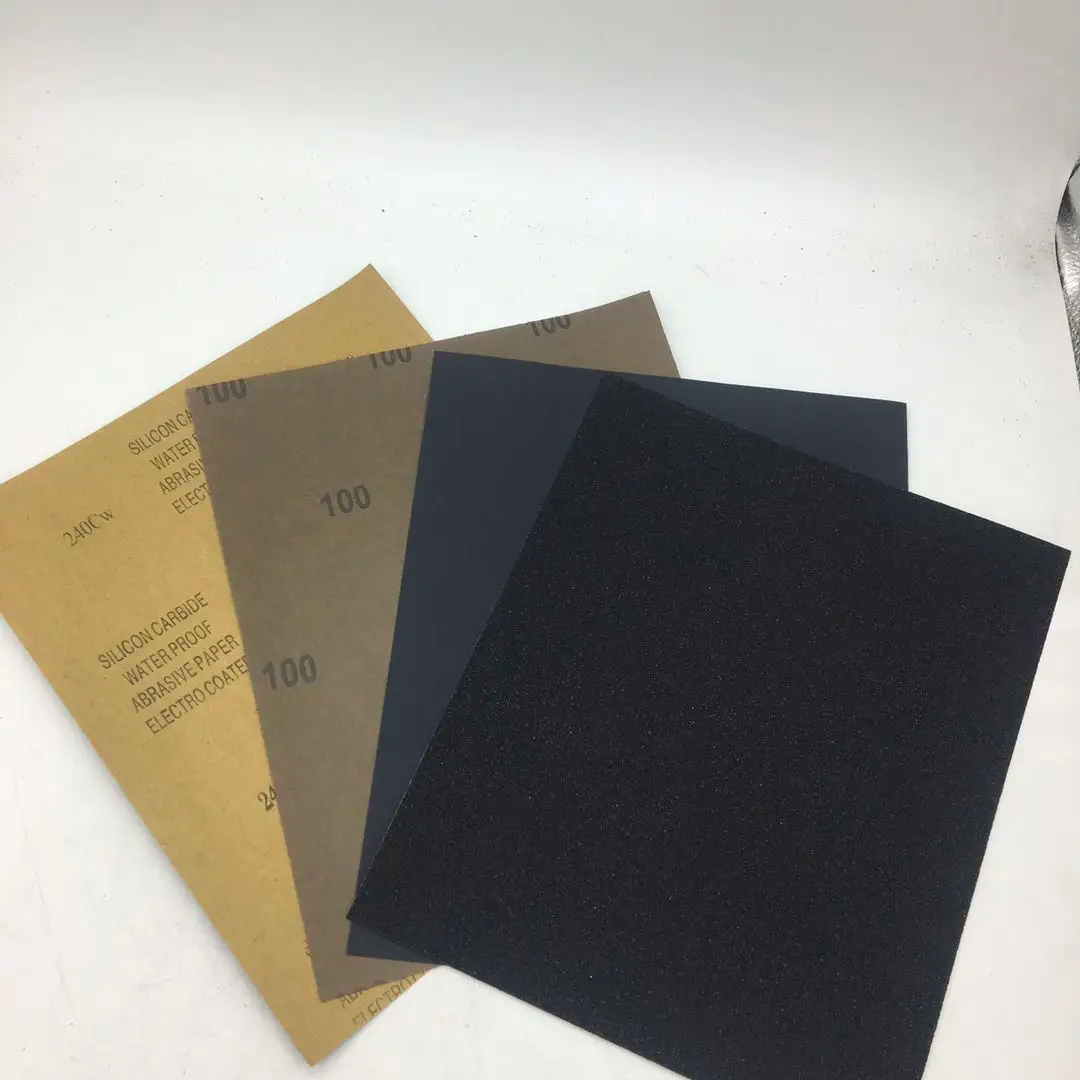 water abrasive sandpaper