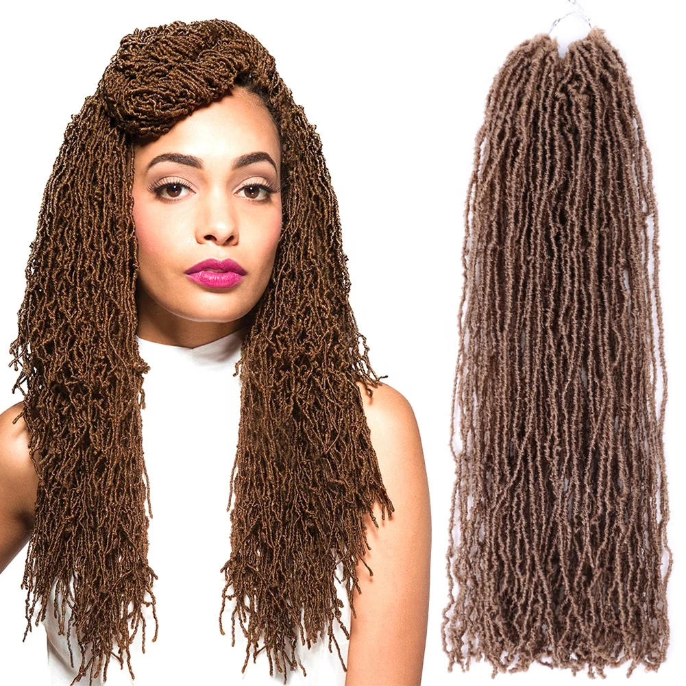 Mini Faux Locs Crochet Hair Micro Dreadlocks Hair Extension Goddess Locs Soft Sister Locs Crochet Hair