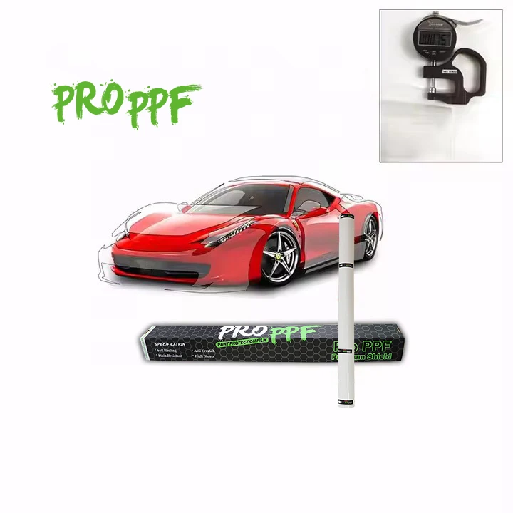 PRO PPF USA Nano покрытие анти-пожелтение PPF Защитная пленка для краски самовосстанавливающая пленка Tph ppf пленка для защиты краски автомобиля