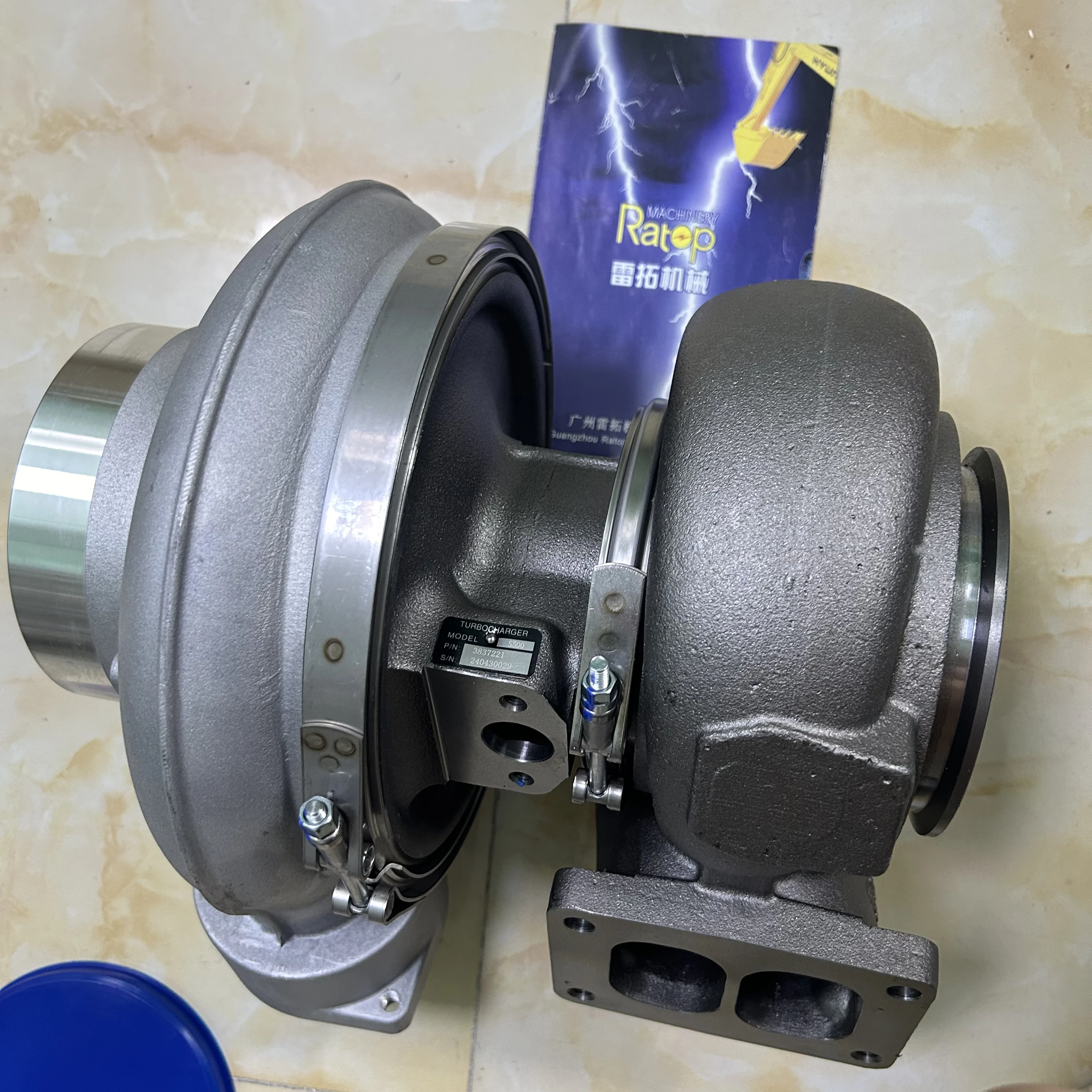 Hot Sale D16 S500 Engine Parts Turbocharger 3837221 Turbo 15009989487 3802141