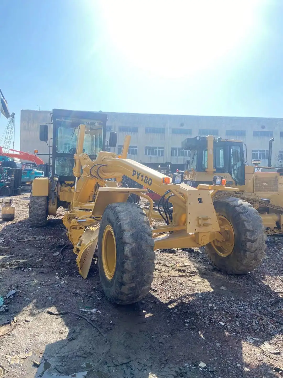 Hot sale PY180 motor grader tian gong