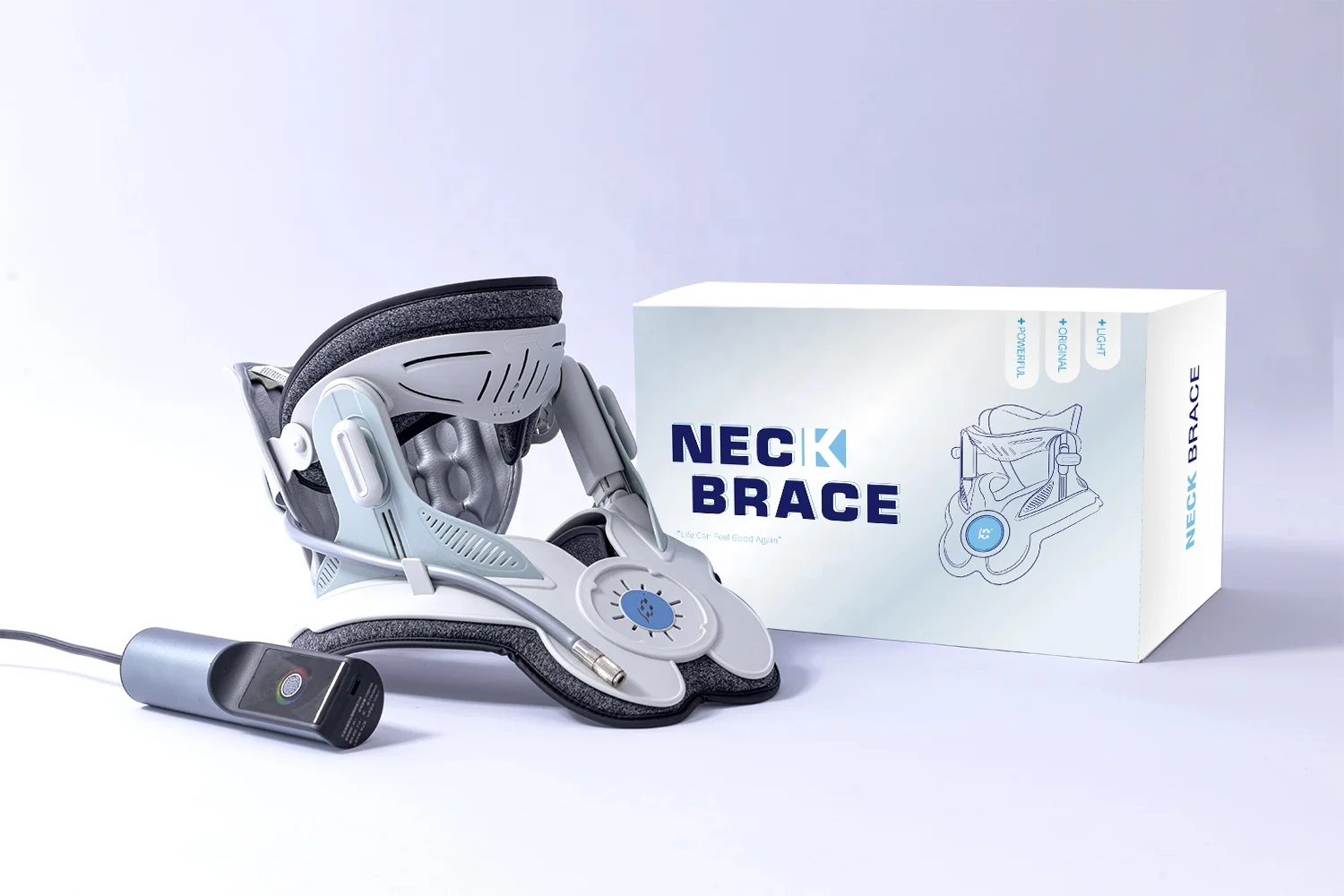 Unique Health Care Product ISO 13485 Certified Wholesale Inflatable Neck Cervical Pain Relief Collar for Neck Traction