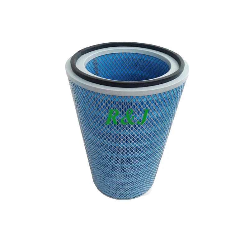 Customized Industrial Powder Dust Removal Filter Wood pulp fiber air filter cartridge