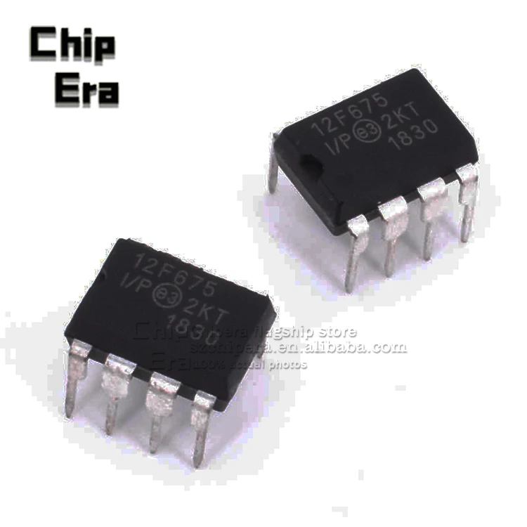 Best quality PIC12F675-I/P PIC12F675-I PIC 12F675 PDIP-8 PIC12F675  PIC12F629-I/P PIC12F629 12F629 MCU Controller