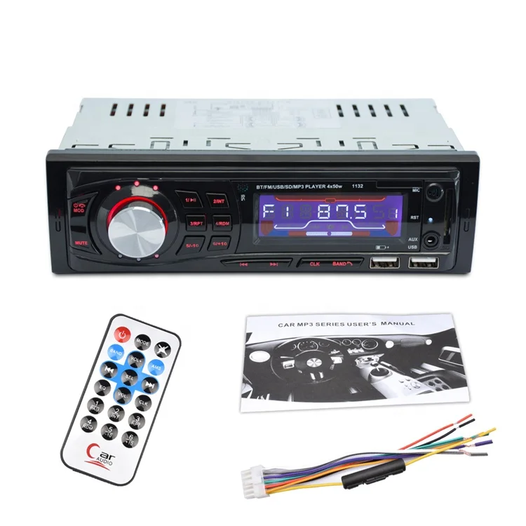  Высококачественный автомобильный mp3-плеер 1 Din с 4 аудиовыходами RCA гарантия