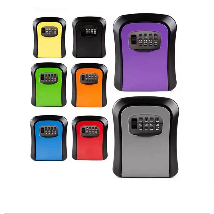 Быстрая доставка пластиковый настенный Сейф для хранения цифровой комбинированный ключ защитный замок