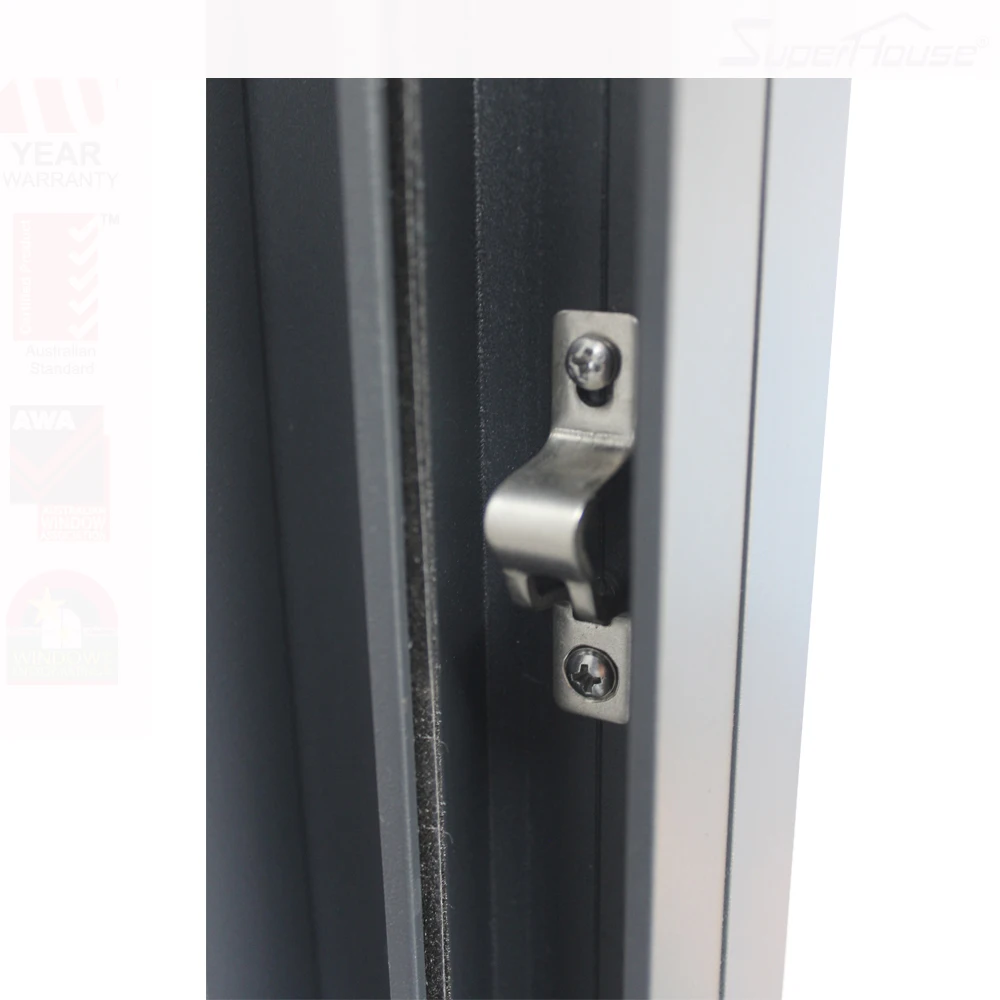 100mm aluminium frame tempered lowe double glass sliding windows doors for sale with AS2047