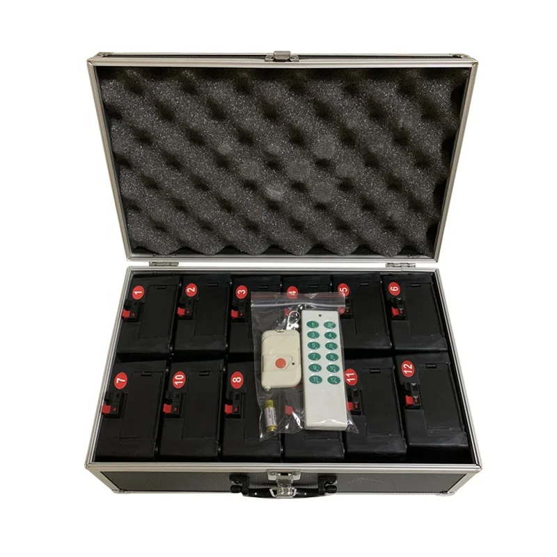 AN08R pyrotechnic wireless firing ignition fireworks remote control machine