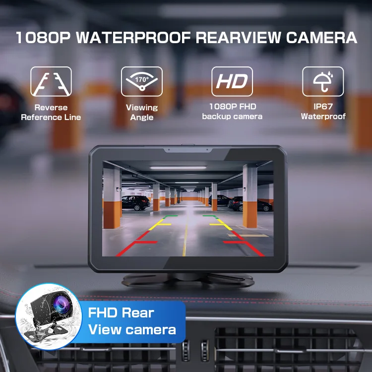 Черный 1024*600 Gps-навигатор 7 дюймов