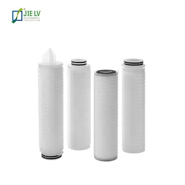10 20 30 40 inch 0.01 micron PTFE pleated membrane filter cartridge for water treatment