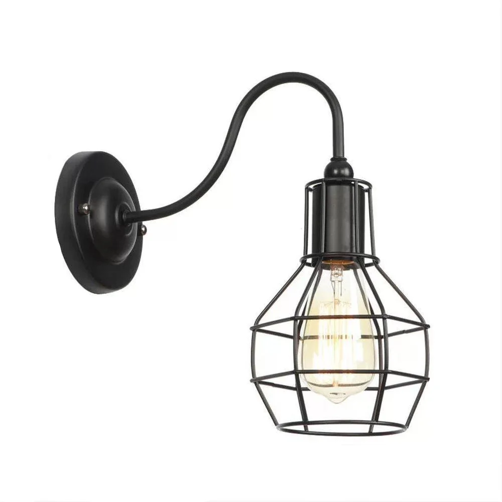 Hot sale industrial wall lantern wall lamp, wall-mounted lamp adjustable wall lamp, suitable for corridor bedroom