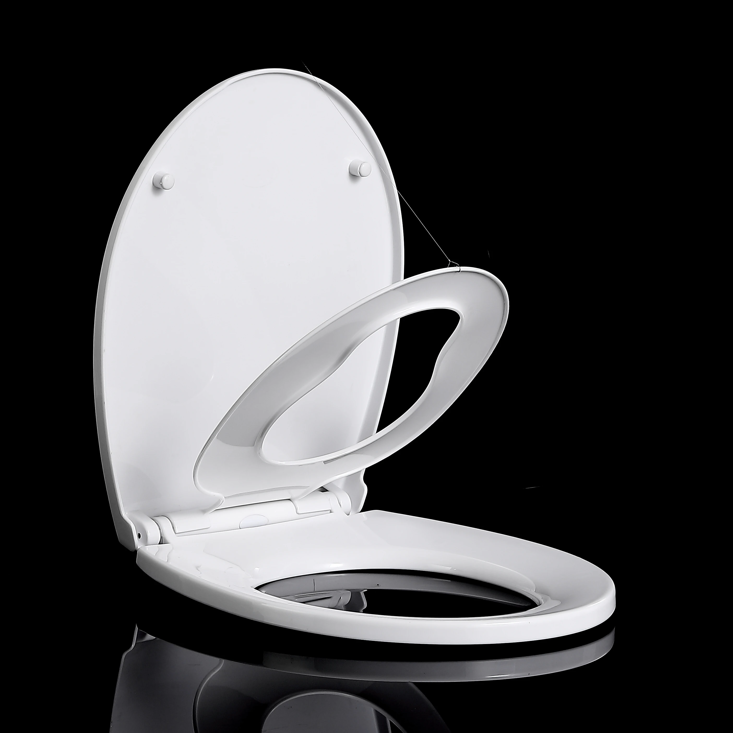 Family adjustment children toilet seat soft close 2 in1 family WC lid cover