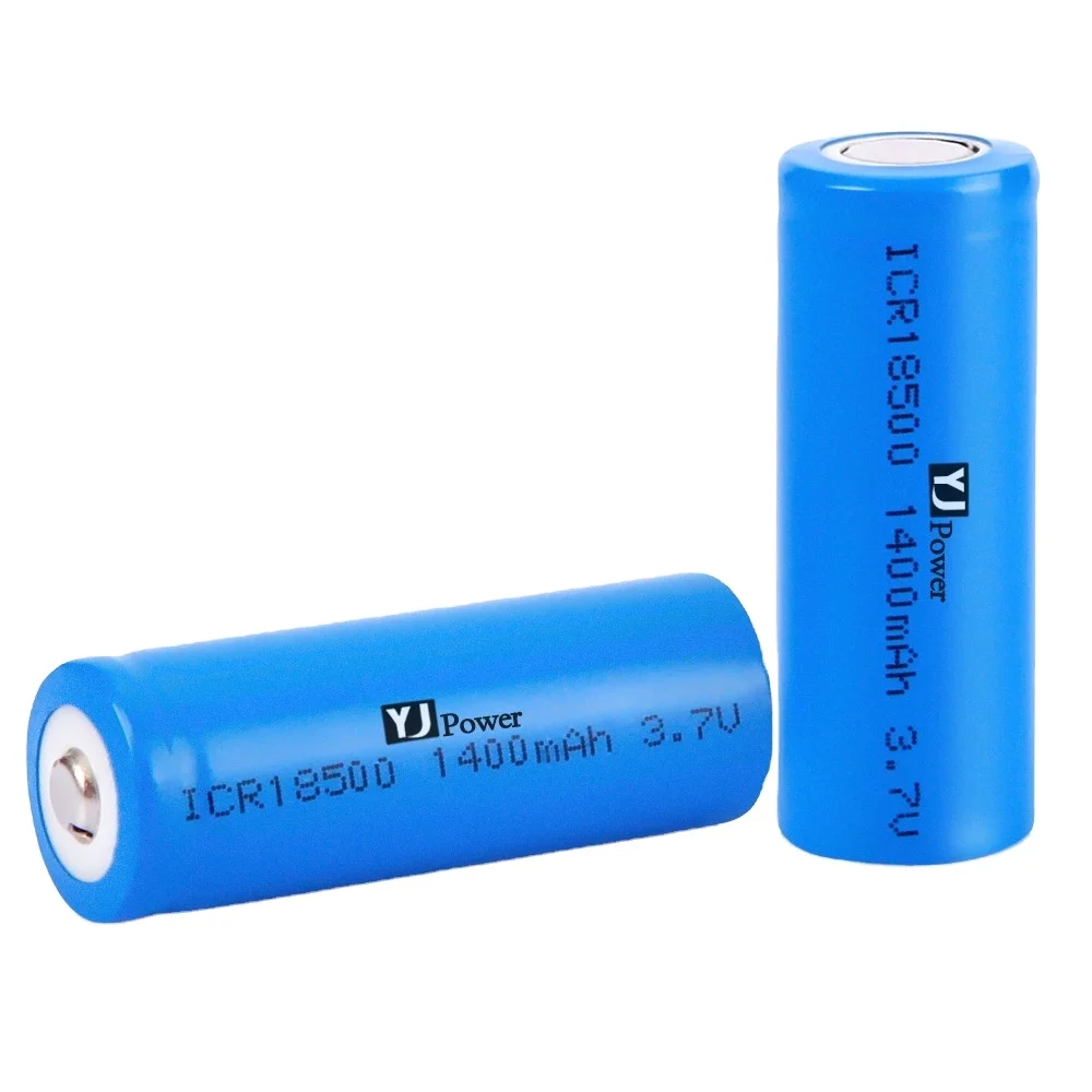 Original 18500 1600mAh 1400mAh li-ion cylindriacl battery 17500 1400 mah with CE BIS KC IEC62133 UN38.3 certificate