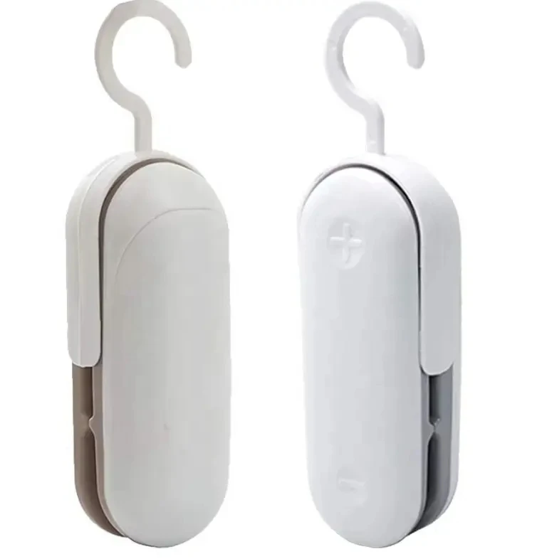 Handheld Food Plastic Bag Package Vacuum Sealing Machine Mini Sealer Portable Travelling Hand Press Heat Sealing Machine