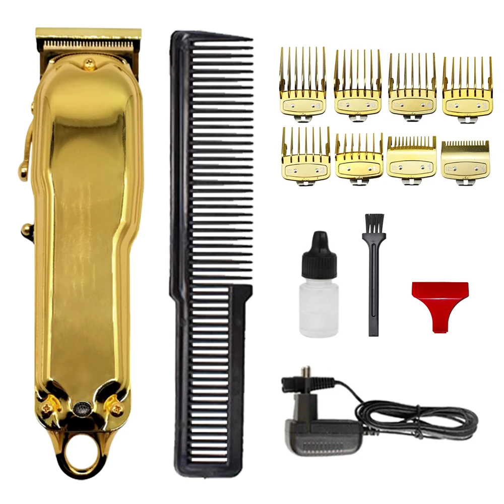 hair trimmer Barber Shop Salon cordless All Metal 0 Mm rechargeable low noise new hair clippers set professional