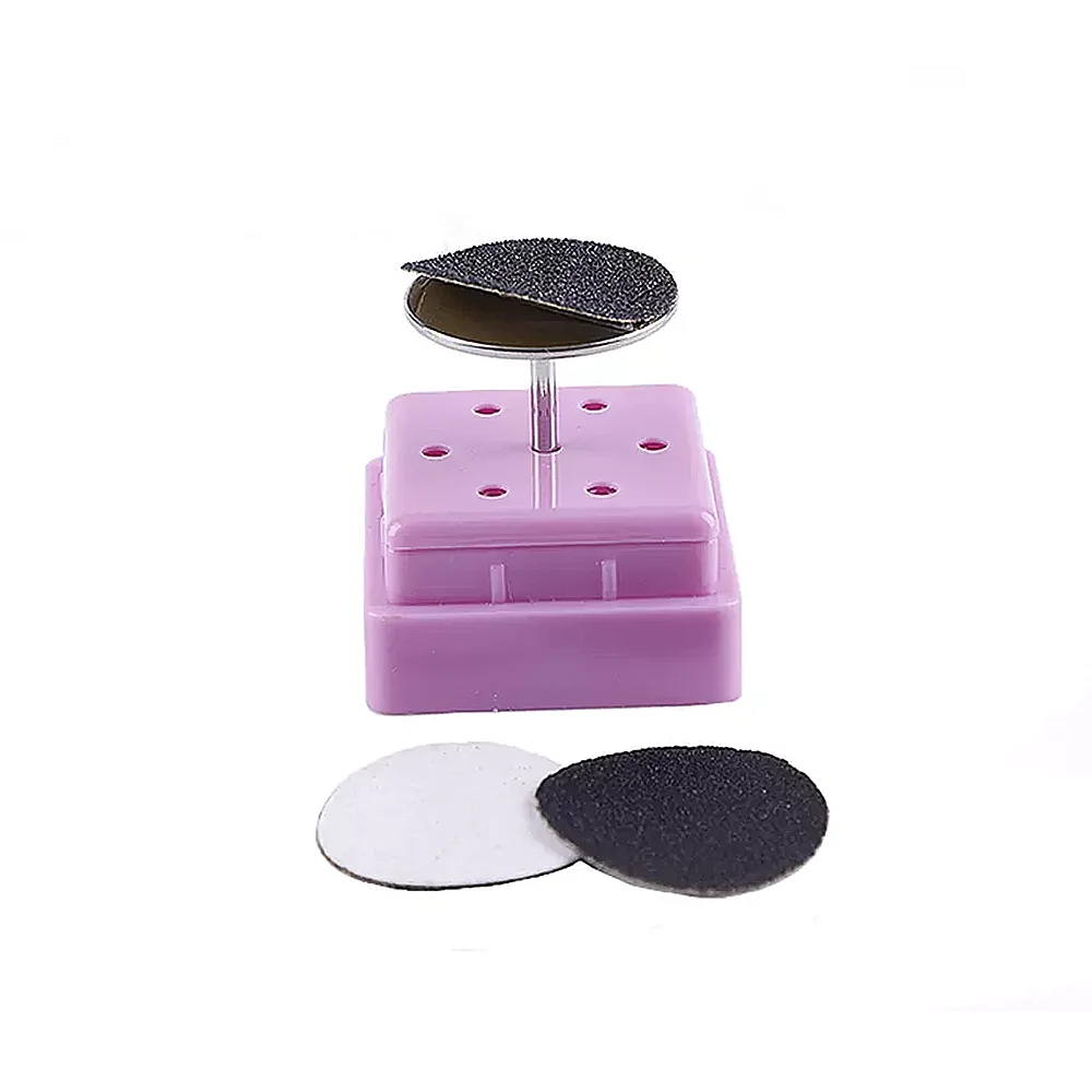 Foot Callus Remover Tool Nail Drill Bits Stainless Steel Pedicure Sanding Disc Mandrel