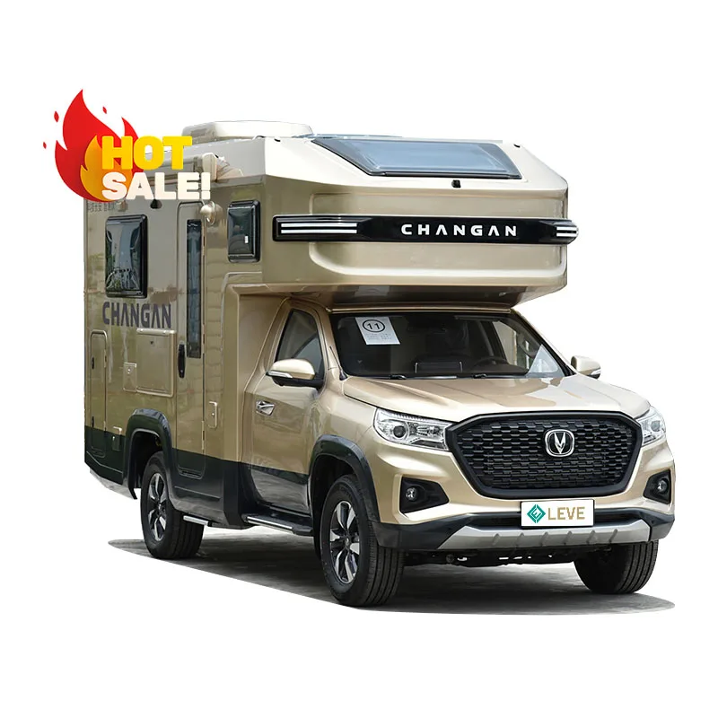 Высокое качество Заводская распродажа китайский бензиновый караван Rv 4x4 Campervan дом на колесах Changan живописный Турции