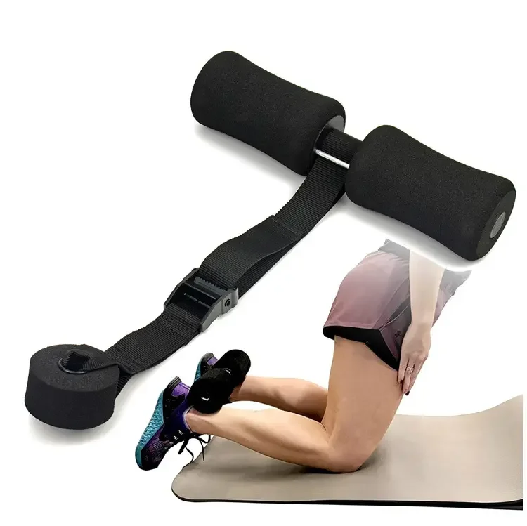 Home Fitness Equipment Sit-Up Aid Portable Gym Lose Weight Trainer Waist Core Abdominal Exercise Device Sit-up Bar