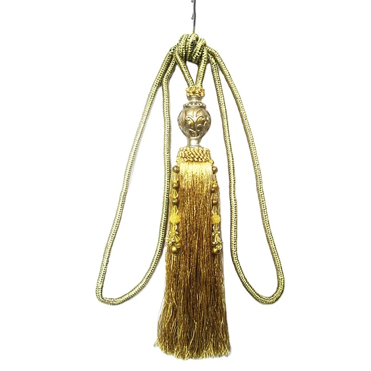 brush tassel tieback for curtain, cheap tassels made in china