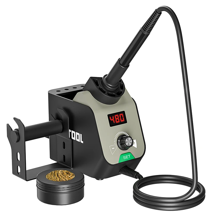 factory price professional repair tools temperature adjustable desoldering digital soldering station lcd