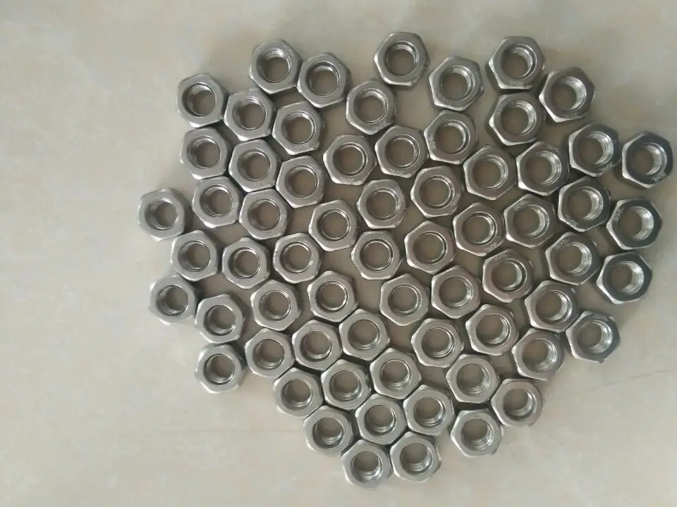 Best Quality Nickel Alloy Inconel 718 W.Nr.2.4668 DIN 934 Hex Head Nut in Stock