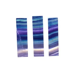 Wholesale Natural Rainbow Color Striped Fluorite Madagascan Pink Crystal Cube Gemstone Square Stone Manual Grinding